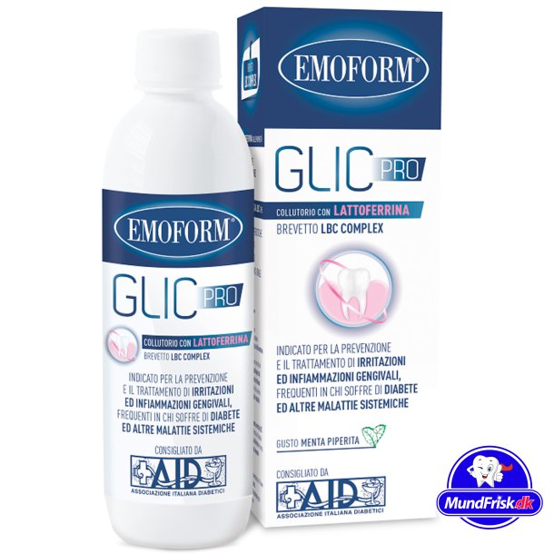 Emoform Mundskyl Glic Pro Tandkdsirritation &amp; Betndelse 300 ml.