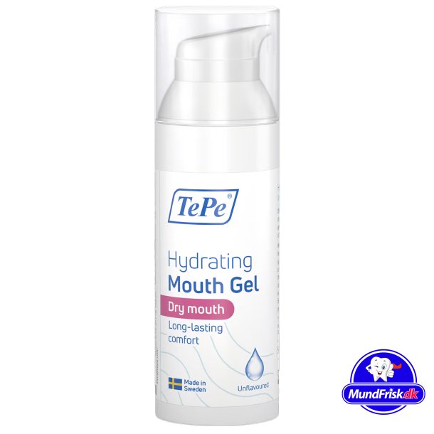 TePe Hydrerende Mundgel mod Mundtrhed Unflavoured 50 ml.