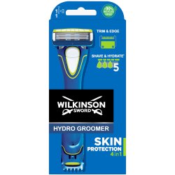 Wilkinson Hydro 5 Groomer Batteri Barbermaskine + Skgtrimmer