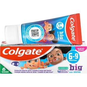 Colgate Brnetandpasta Junior Big Smiles 6-9 r 75 ml.