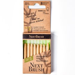 Bambus Gap Brushes 8 pcs. NEXTBRUSH 0,9 mm ISO 2