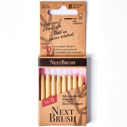 Bambus Gap Brushes 8 pcs. NEXTBRUSH 0,4 mm ISO 0