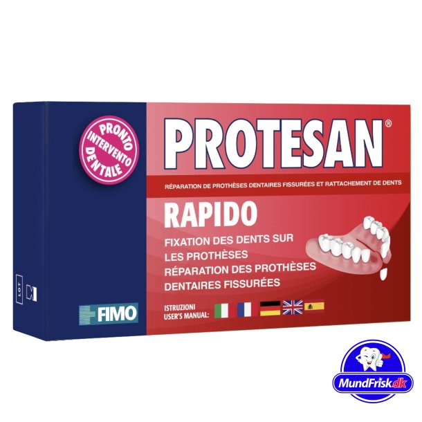 Tandkit Proteser PROTESAN Rapido Denture Reparation