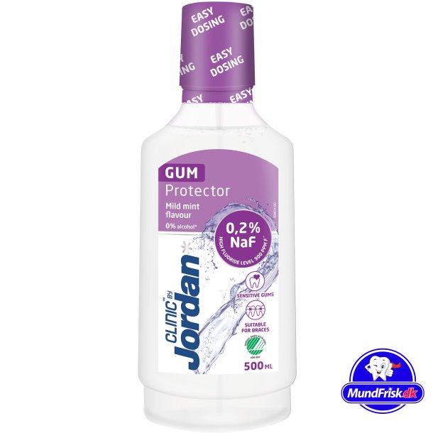 Jordan Mundskyl Clinic Gum Protector Fluor 900 ppm 500 ml