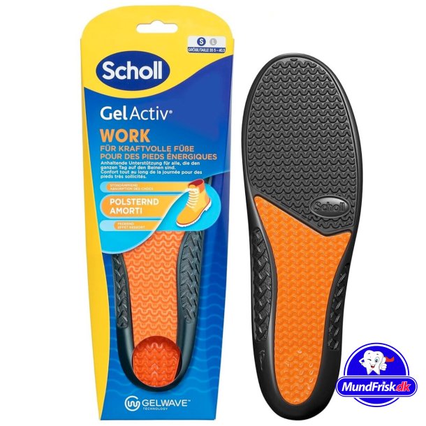 Scholl Einlegesohlen GelActiv WORK Small 35,5-40,5
