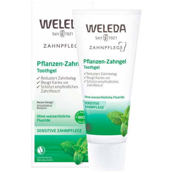 Weleda Plant Gel Tandkrm Sensitiv Tooth Care 75 ml
