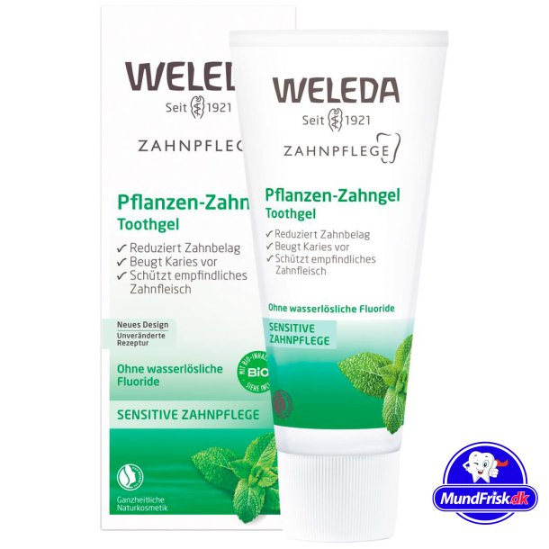 Weleda Pflanzen-Gel-Zahnpasta Sensitiv Zahnpflege 75 ml