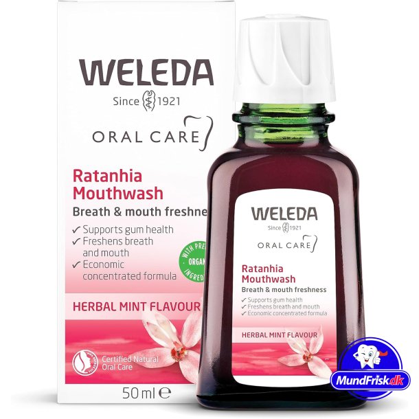 Weleda Mundwasser Ratanhia Konzentriert 50 ml.