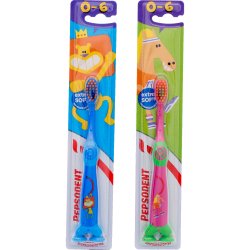 Pepsodent Brnetandbrste Extra Soft 0-6 r