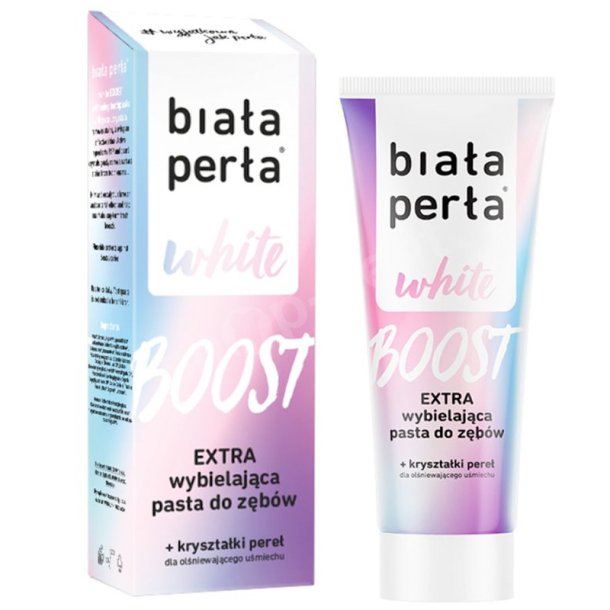 Tannbleking Tannkrem BIALA PERLA White Boost 75 ml.
