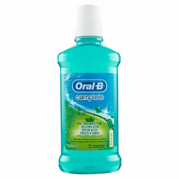 Oral-B Complete Munvatten Fresh Mint 500 ml.