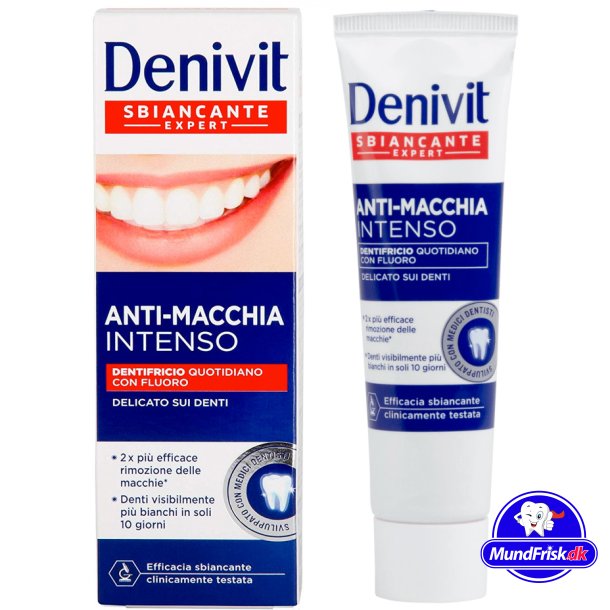 Denivit Anti-Stain Intense Tandpasta 50 ml.