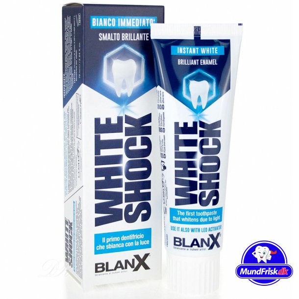 Zahnaufhellung Zahnpasta BLANX White Shock 75 ml