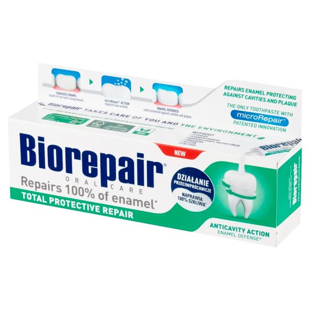 Biorepair Tandkrm Total Protective Repair 75 ml