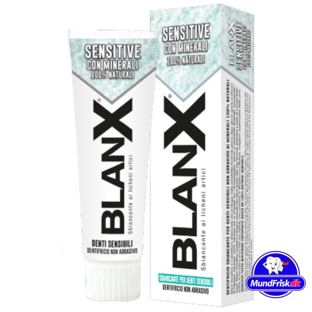 Zahnaufhellende Zahnpasta BLANX Sensitive Natural Arctic Flechten 75 ml