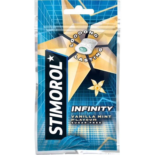 Stimorol Tuggummi Infinity Vanilla 28g