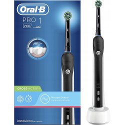 Oral-B Pro 1 700 CrossAction Elektrische Zahnbrste Black