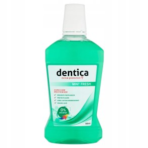 DENTICA by Topa Black Munvatten Mint Extra Fresh Alkoholfri 500 ml