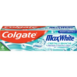 Colgate Whitening Tandkrm MaxWhite White Crystals 75 ml.