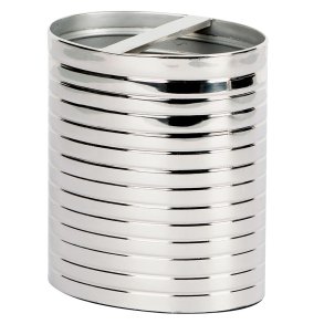 Nu Steel Tandbrsteholder Astoria Ribbed Rustfrit Stl