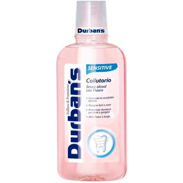 Durban's Munnvann Sensitive Alkoholfri 500 ml.