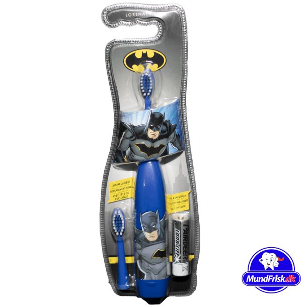 Batman elektrisk tandborste batteri + 2 borsthuvuden