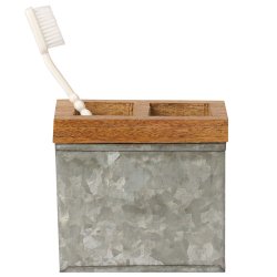 Nu Steel Tandbrsteholder Konfetti Galvaniseret Stl &amp; Tr