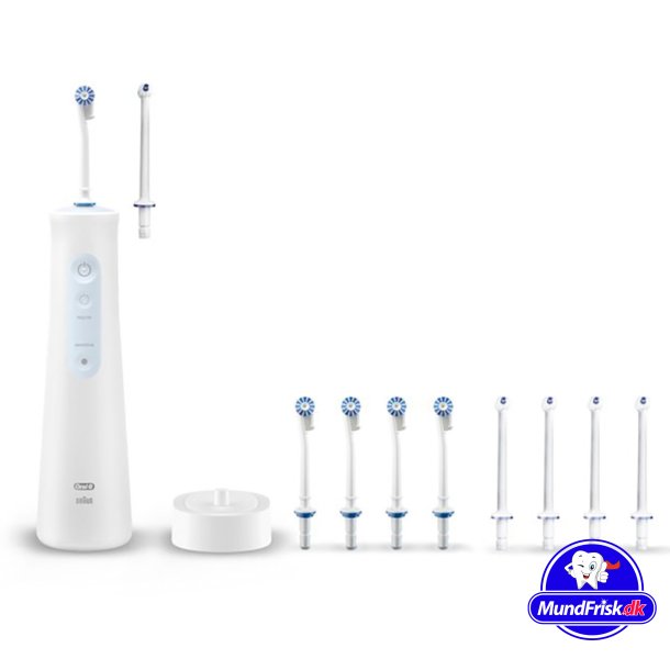 Oral-B Mundskyller Microjet Power 6 Hydropulseur inklusive 8 stk. Dyser