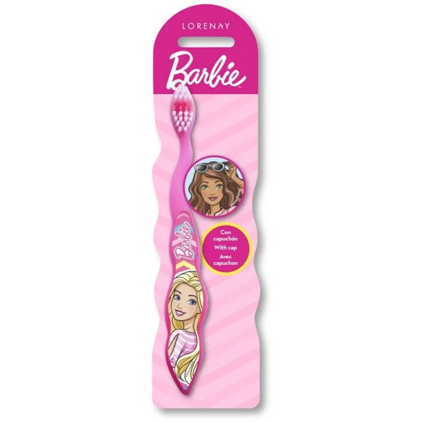 Barbie Tandborste + Skyddslock LORENAY