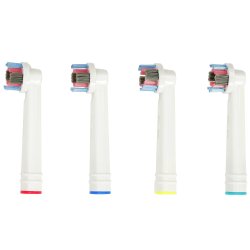 Vita rena borsthuvuden fr Oral-B 3D White kompatibel