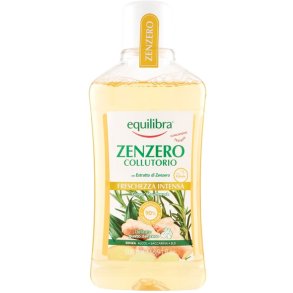 Naturligt Munvatten Equilibra Xylitol Ginger Intensiv Freshness 500 ml.