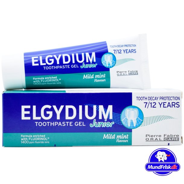 Elgydium Kinderzahnpasta Gel Junior Mild Mint 7-12 Jahre 50 ml.