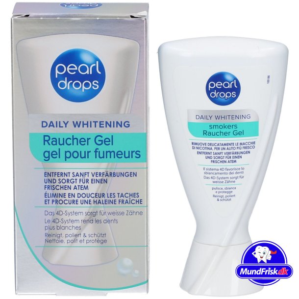 Tandblegning Tandpasta PEARL DROPS Smokers Whitening Gel 50 ml
