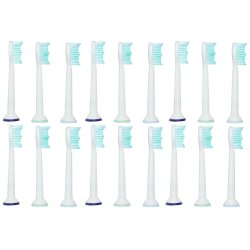 18 st. Borsthuvuden fr Philips Sonicare med skyddslock