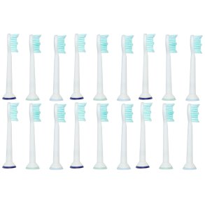 18 st. Borsthuvuden fr Philips Sonicare med skyddslock