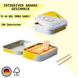 Wunder Tandstikker Med Smag Pineapple Metalske