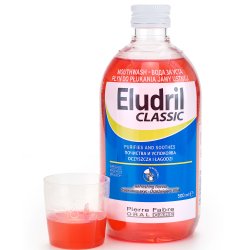 Chlorhexedin-Mundwasser ELUDRIL Classic 500 ml.