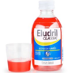 Klorhexedin Munvatten Elgydium ELUDRIL Classic 200 ml.