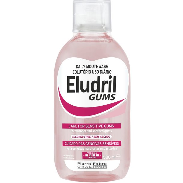 Munnvann for Sensitive Gums ELUDRIL Gums 500 ml.