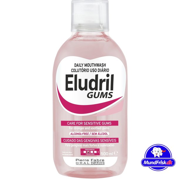 Mundwasser fr empfindliches Zahnfleisch ELUDRIL Gums 500 ml.