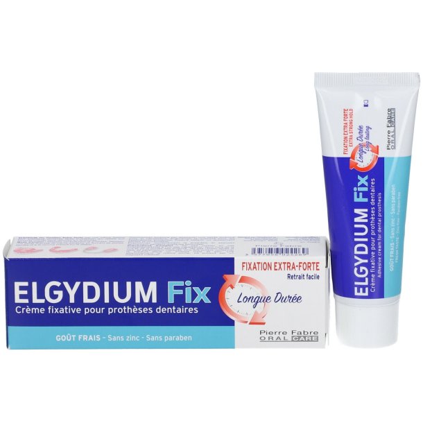 Proteselim ELGYDIUM Fix Extra Strong Hold Fastholdelsescreme 45g