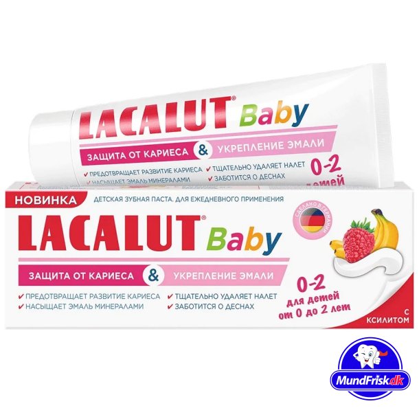 Lacalut Kinderzahnpasta Baby Banana & Rasperry 50 ml