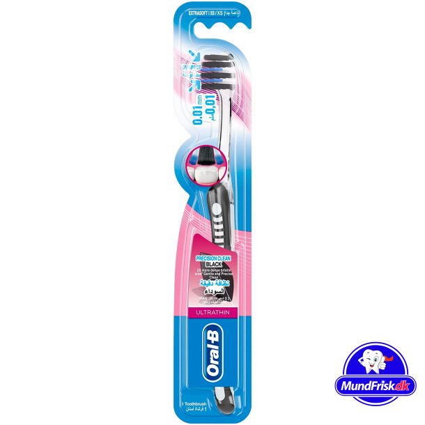 Oral-B Tandbrste UltraThin Black Precision Clean EXTRA SOFT