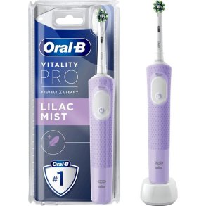 Oral-B Vitality PRO Elektrisk tandborste Protect X Clean CrossAction VIOLET 