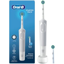 Oral-B Elektrisk tandborste Vitality d100 White + extra borsthuvud