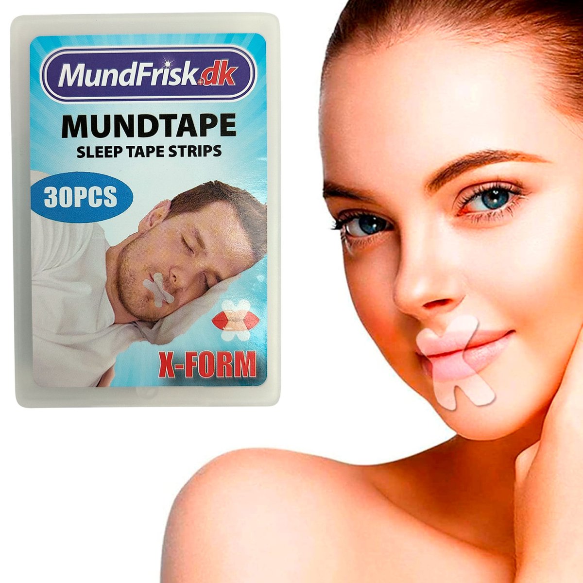 Stop snorken med mundtape – Inhale Mundtape