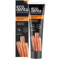 Natural Whitening Toothpaste ECODENTA Black Cinnamon 100 ml
