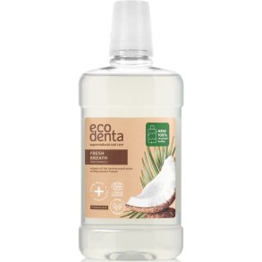 Ekologisk Munvatten ECODENTA Fresh Breath Coconut & Xylitol 500 ml