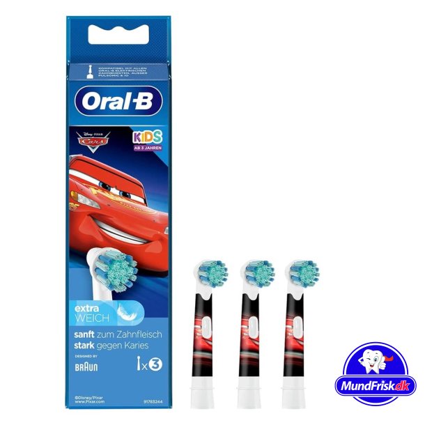 Oral-B Cars Brstenkpfe fr Kinder 3 Stk.