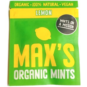 Ekologiska Minttabletter MAX'S Lemon 17g